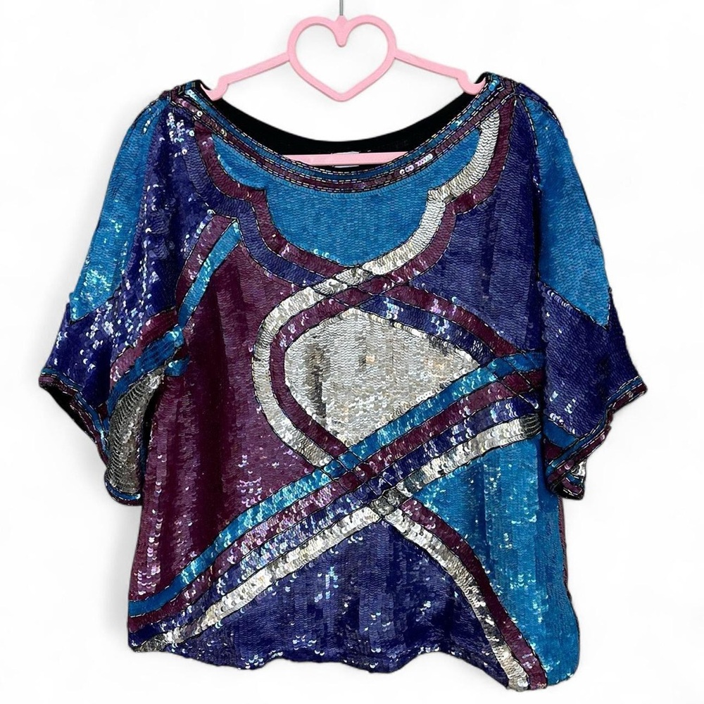 Sequin Multicolor Top